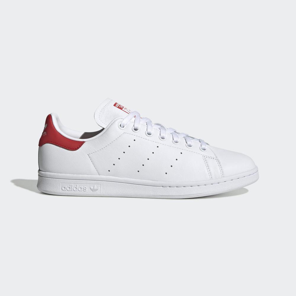 Originals Adidas Stan Smith Barbati Romania - Albi/Rosii EF4334